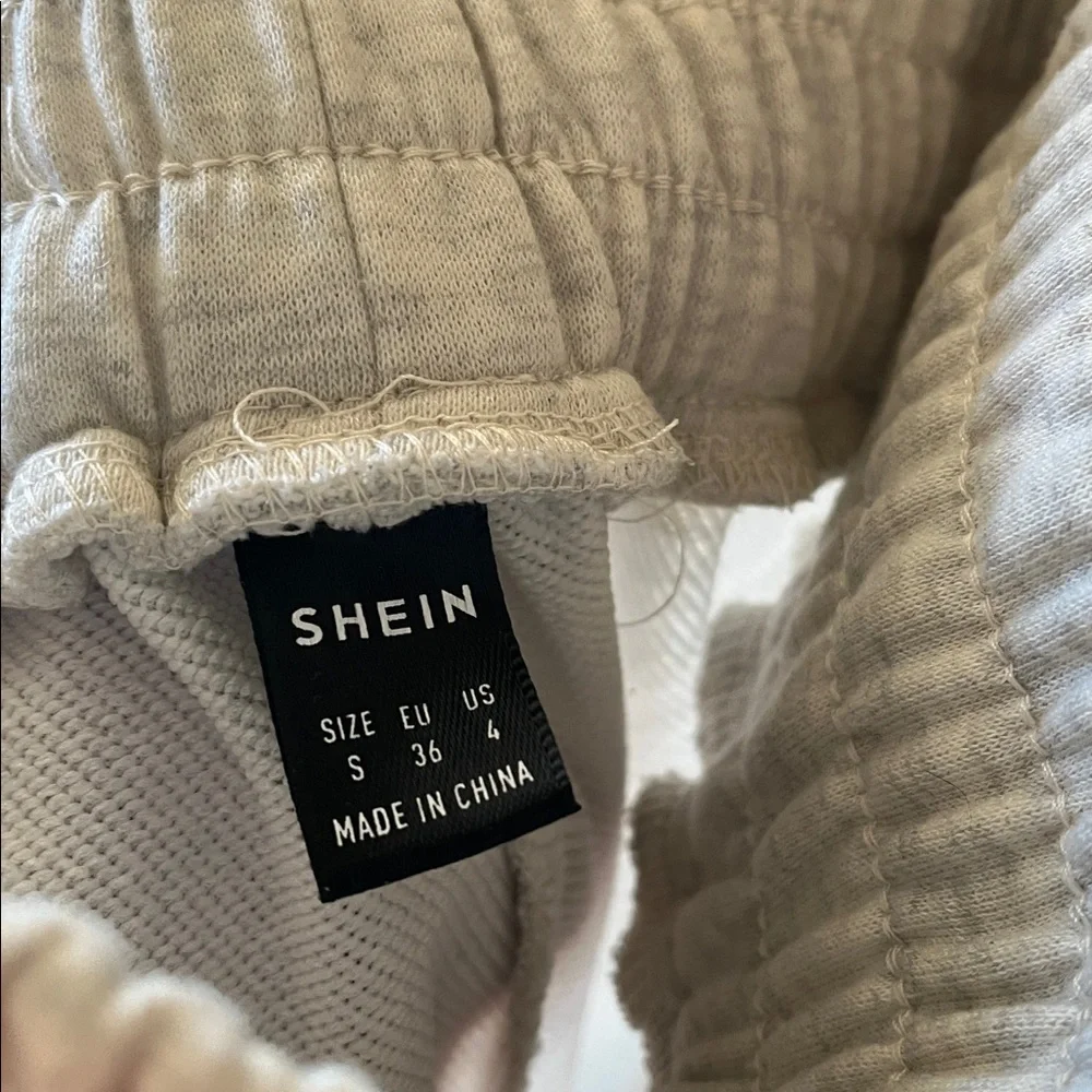 SHEIN Light Gray Joggers - Picture 4 of 4